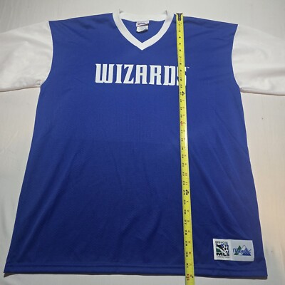 Vintage Kansas City Wizards Offical MlS Majestic Jersey Size Large