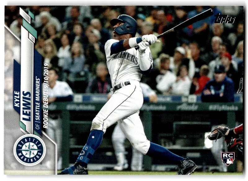 2020 Topps Update #U21 Kyle Lewis RC - Seattle Mariners