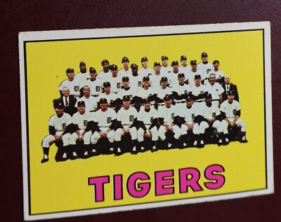 1967 Topps Detroit Tigers Team #378 VG/EX