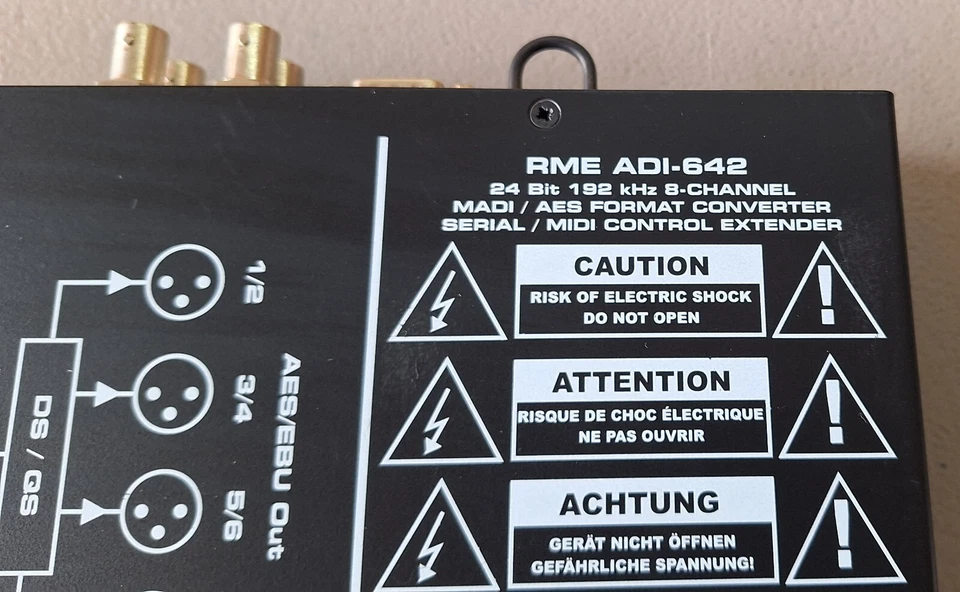 RME ADI-642 19" 1RU MADI to AES Converter - Working - Image 4 of 4