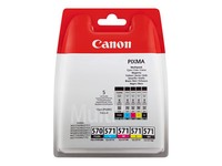 5X Tinte Canon PGI-570/571 Multipack Schwarz Cyan Magenta Gelb Hersteller: Canon