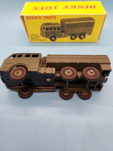French Dinky Toys 80D Berliet 6x6 All Terrain Truck.scale 1/55 (1958-59). - Picture 9 of 13