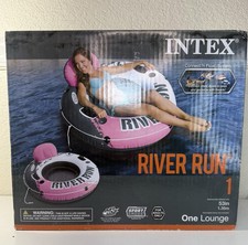 INTEX River Run 1 Pink 53 Inflatable Lounge New/Sealed