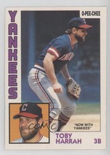 1984 O-Pee-Chee Toby Harrah #348 0m8e