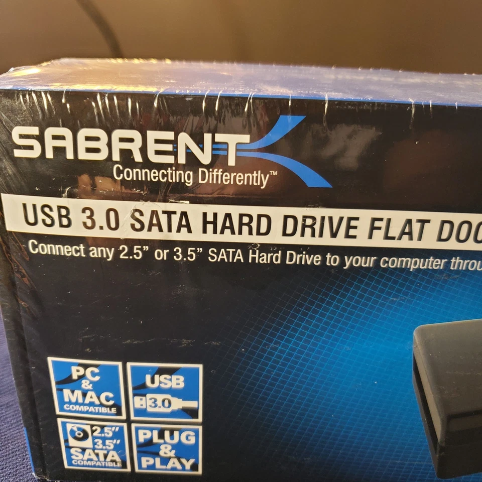 Sabrent USB 3.0 SATA Extrnl Hard Drive flat Docking Station  - Image 2 of 4