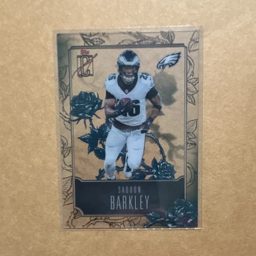 2025 Topps Signature Saquon Barkley Base (RAW)
