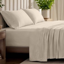 Bare Home Organic Cotton 150 GSM Jersey Sheet...