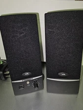 Cyber Acoustics Desktop Speakers Computer Compatible, Pair