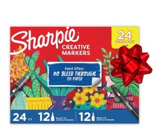 Sharpie Creative Markers, Combo Pack, Water-Based Acrylic, Bullet Brush Tips,