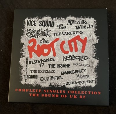 Riot City - Complete Singles Collection: The Sound UK 82 (4-CD Box Set+Booklet)