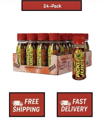 Pickle Juice W/Chile & Lime Extra Strength Shots, 2.5 oz  - 24-Pack