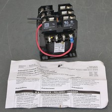 Square D Control Transformer 9070TF100D3, 100 VA, 208V to 120V AC, 1 PH, CC Fuse