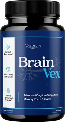 Valdivia BrainVex 300 Capsules 5 Pack Brain Support Supplement Memory Focus Made