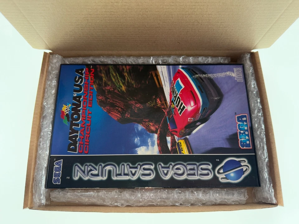Daytona USA Championship Circuit Edition Sega Saturn - UK PAL VGC CIB - Tracked - Image 3 of 4