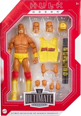 WWE Ultimate Edition Fan Takeover Hulk Hogan Figure Amazon Exclusive NEW Mattel