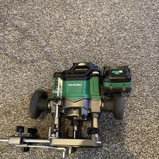 Hikoki M3612DAJ2Z 36v MULTIVOLT 1/2" Cordless Plunge Router Body In Stacker Case