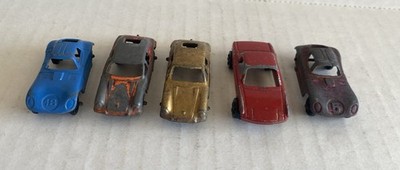Vintage Lot Of 5 Different Tootsie Toy Die-cast Cars