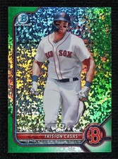 2022 Bowman Green Mini-Diamond Refractor 77/99 Triston Casas #BCP-81 0vg0