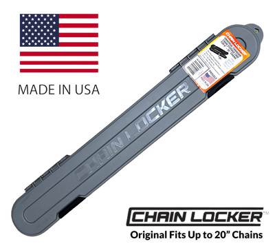 Chain Locker Gray Color 2'' Height 27 3/4'' Length 12 Pack CHN-2103-12