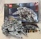 LEGO Star Wars Millennium Falcon #75257-100% complete W/ MINI FIGS, MANUAL & BOX