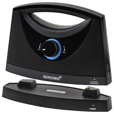 Portable Wireless TV Speakers for TV - Ideal for TV Watching Without The Blar...