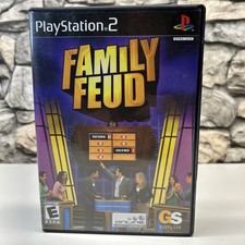 Family Feud Sony PS2 PlayStation 2 / 2006 Family Video Game / Complete w Manual