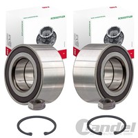 2X Schaeffler FAG Radlager Satz Vorne Passend FüR CitroËN C4 Opel Corsa Mokka PE