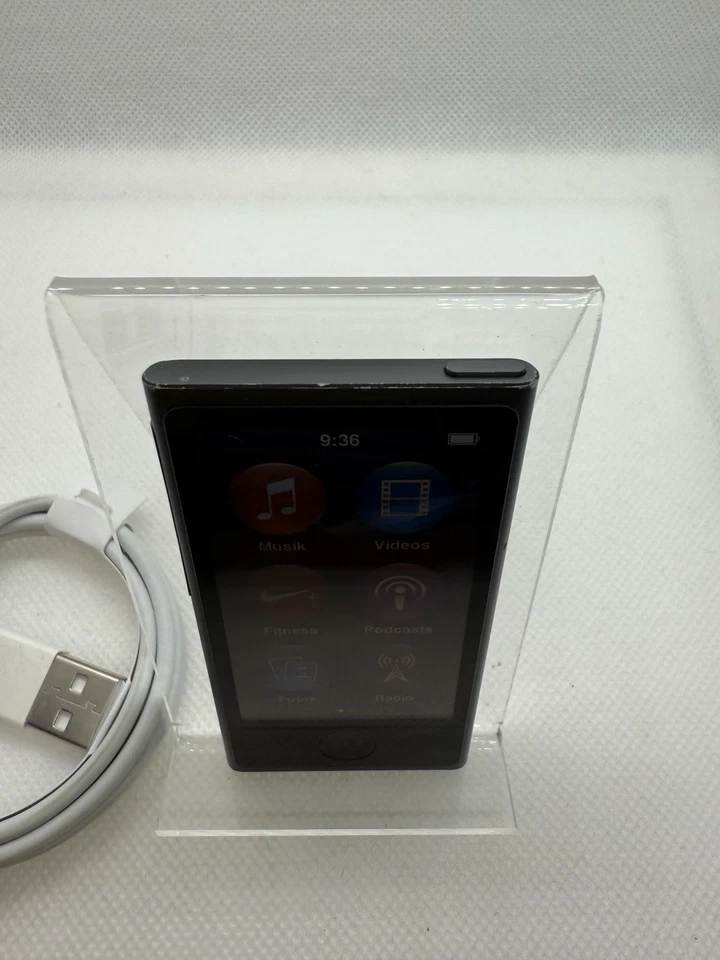 Apple iPod Nano 7. Generation 7G (16GB) Space Grau Grey Gray gebraucht #544 - Bild 3 von 4