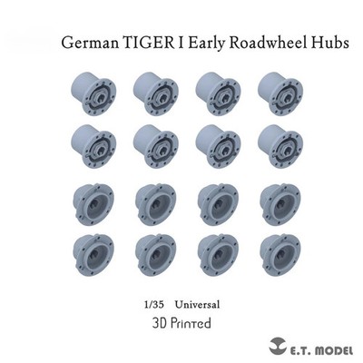 ETmodel 1/35 German TIGER I Early Roadwheel Hubs Model Hobby DIY Accessories