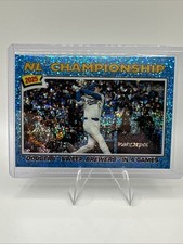 2026 Topps Heritage OHTANI #277 Blue Sparkle NL Championship 2025
