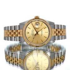 ROLEX DATEJUST 36 16233 BOX PAPERS 1989