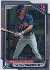 2024 Bowman Chrome #BCP-88 Nazzan Zanetello Boston Red Sox