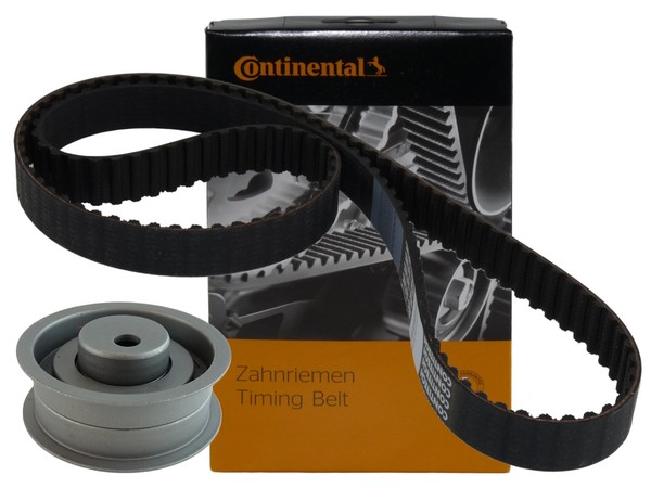 Conti Zahnriemen + Spannrolle Audi 80 VW Golf I II Passat T3 1.5 1.6 1.7 D / TD-image