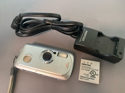 付属品完備・一部未使用】PENTAX Optio WPi オプティオ シルバー