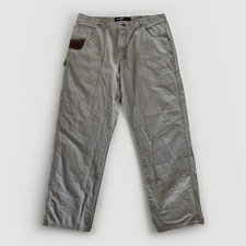 Wrangler Riggs Workwear Carpenter Ripstop Utility Pants Mens 38x32 Gray