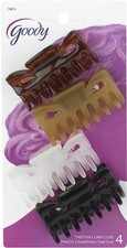 Goody Classics Claw Hair Clip, Medium, 4 Count Pack of 3 4 Count Pack of 3