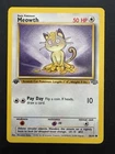 Pokemon TCG Jungle 1st Edition #56/64 Meowth