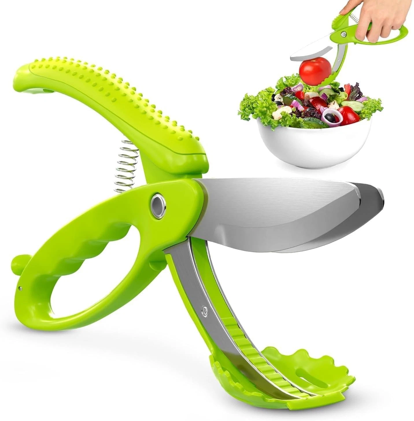 Salad Scissors for Chopped Salad – Multiblade Cooking Scissors for Kitchen Wi...