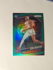 2025 Panini WNBA Prizm KIKI IRIAFEN Rookie Green Prizm #72 Washingtons Mystics