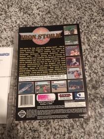 Iron Storm (Sega Saturn) Authentic Complete 