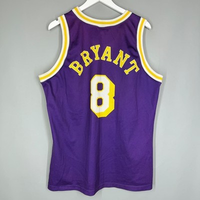 NBA LOS ANGELES LAKERS VINTAGE JERSEY #8 KOBE BRYANT PURPLE