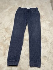 Levis Knit Jogger Youth L 12-13 Dark Wash Straight Leg Comfort Stretch Pockets