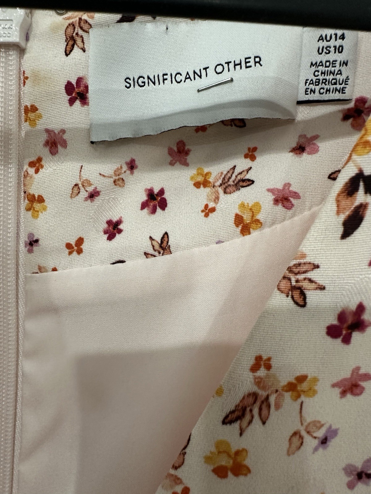 Significant Other Malarie Midi Dress – Ditsy Wildflower Print | AU 14 | RRP $290 image 5