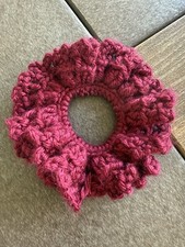 Crochet Handmade Hair Scrunchie New