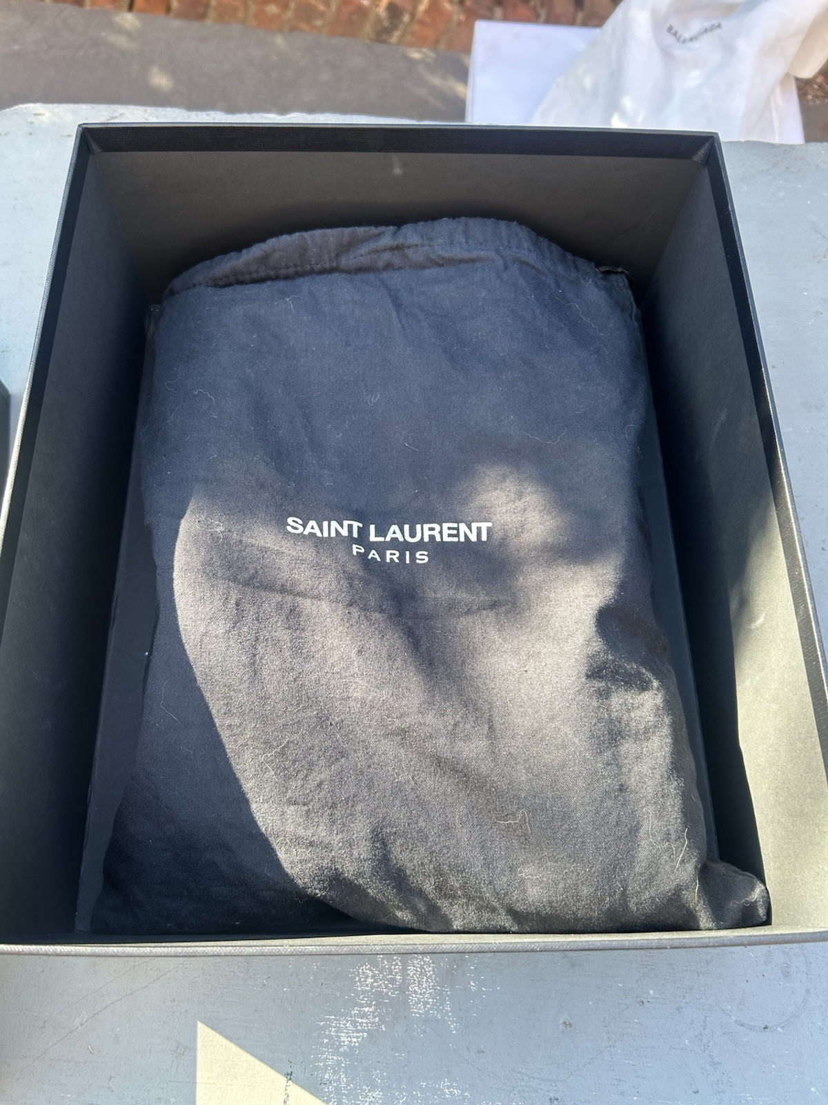 Saint Laurent Devon Python Boot black 40 - image 12