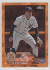 2023 Topps Chrome Update Sapphire Edition Orange 9/25 Tyler Nevin #USCS89 0us8