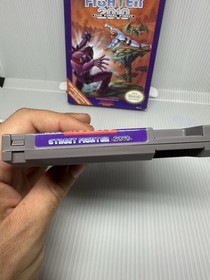 Street Fighter 2010: The Final Fight Nintendo NES CIB Complete Box Manual Insert