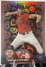 2023 Topps Update TREVOR STEPHAN Halloween Jack O'Lantern #US272 Guardians