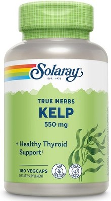 Solaray Kelp 550mg 180 caps