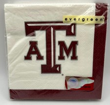 Texas A M Aggies NCAA College Football Game Day Sports Party Beverage Napkins